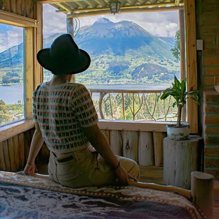 Cabanas Y Glampings Balcon Del Lago Otavalo Eksteriør billede