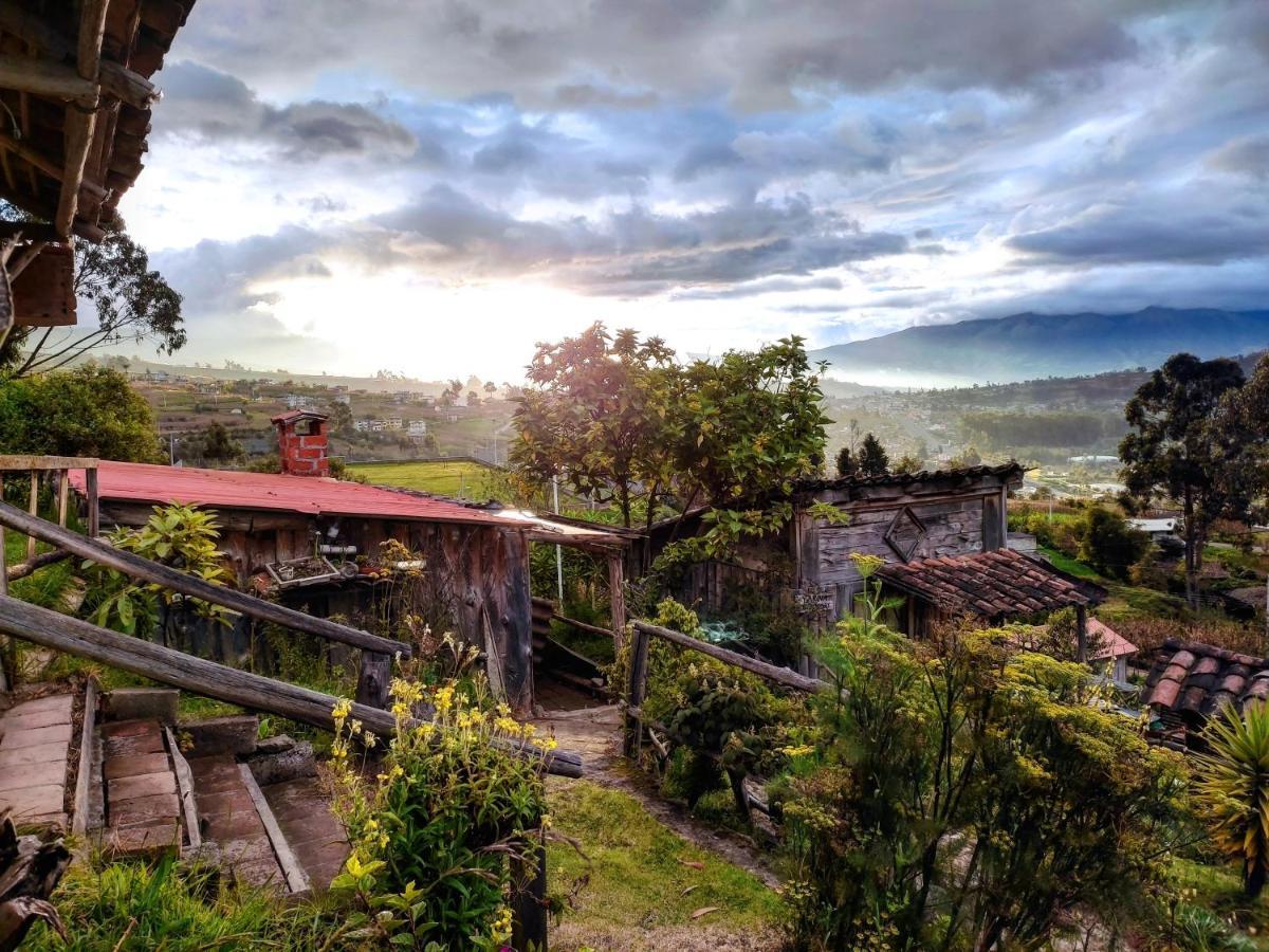 Cabanas Y Glampings Balcon Del Lago Otavalo Eksteriør billede